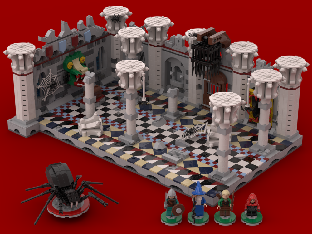 Lego Dungeon with Traps