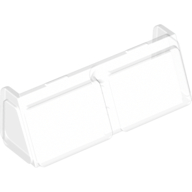 Lego Glass for Windscreen 2 x 6 x 2