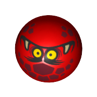 Lego Technic Ball Joint, Rock Monster Print