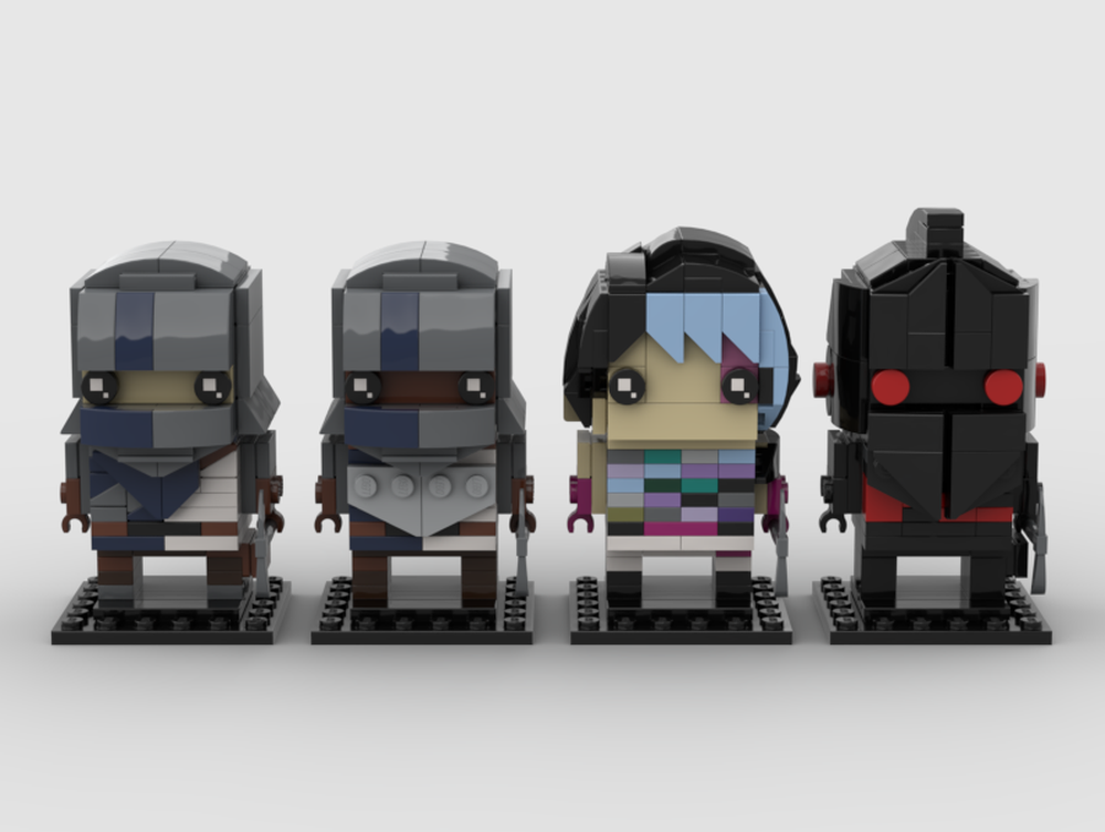 Lego Fortnite Chapter 1: Season 2 Battle Pass Brickheadz