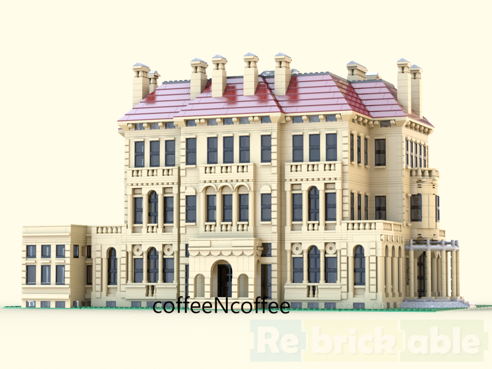 Lego The Breakers (Newport Mansion)
