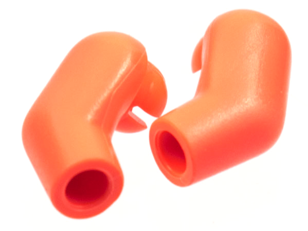 Lego Arm, (Matching Left and Right) Pair / Coral