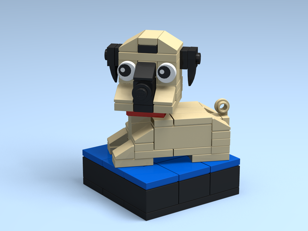 Lego Pug Dog