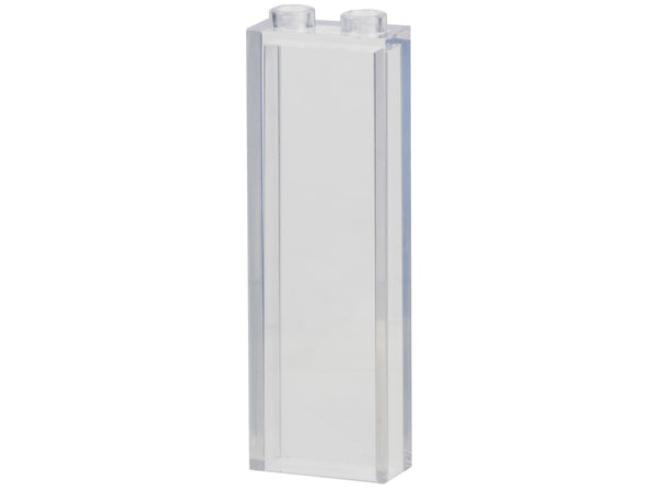 Lego Brick 1 x 2 x 5 / Trans-Clear