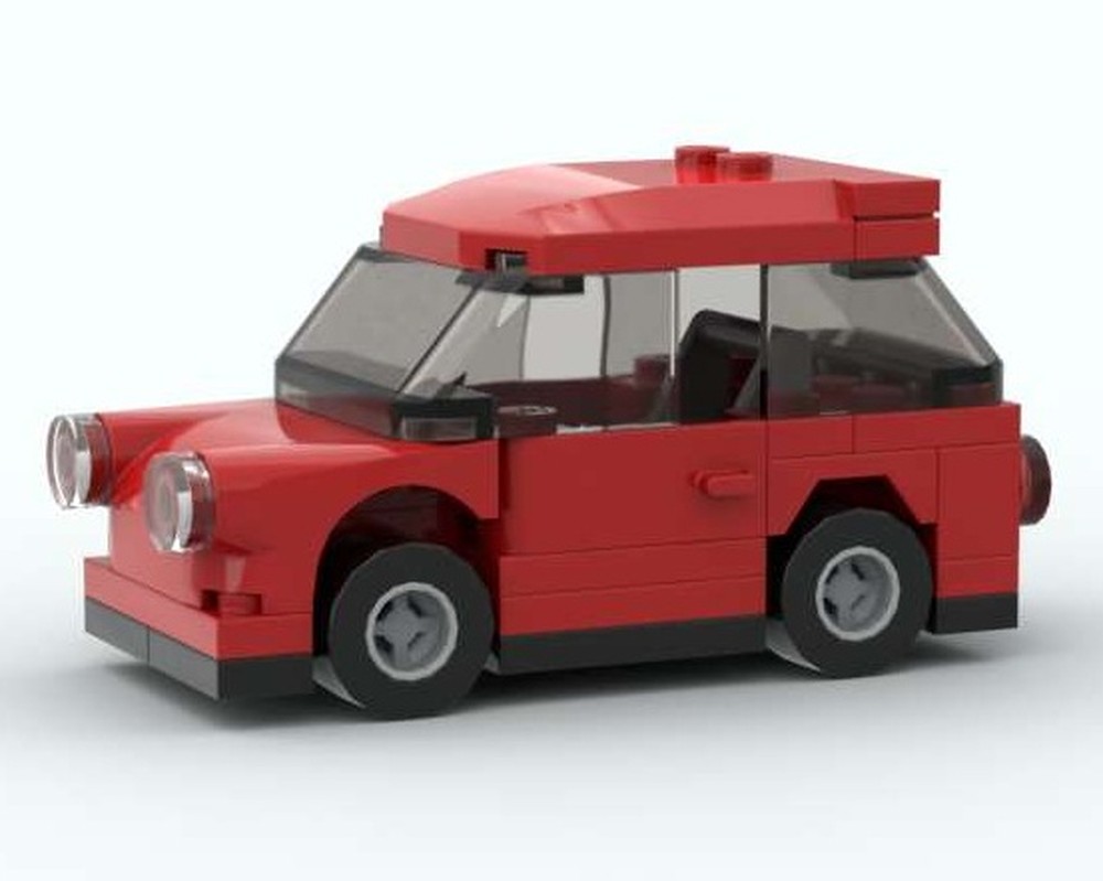 Lego Classic Red Car (MOC)