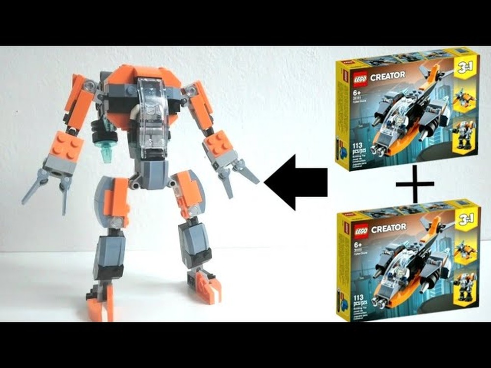 Lego 31111 x2 Super Cyber Mech! With Video Instructions!