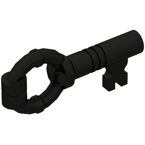 Lego Equipment Key / Black