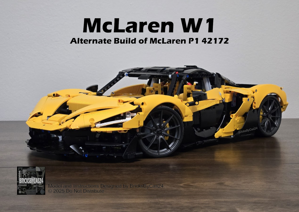 Lego 42172 McLaren W1