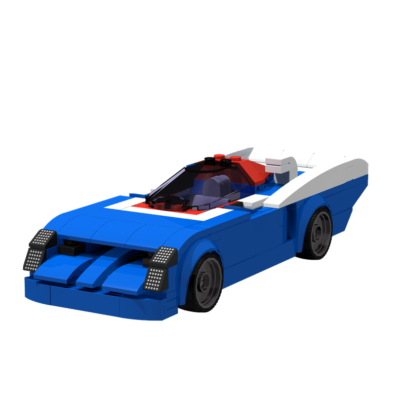Lego Nissan gtp zx-t -- Inspired Car