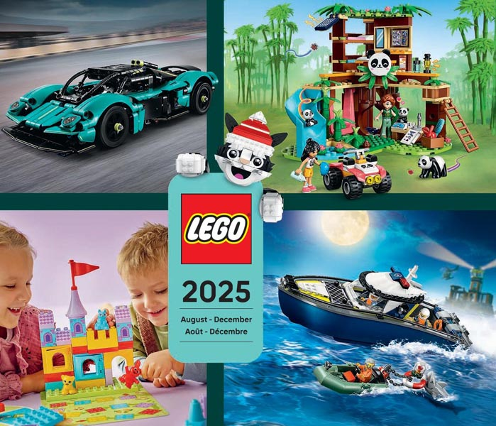 Lego 2025 Large Canadian August - December (Canada (EN/FR) - 6570342)