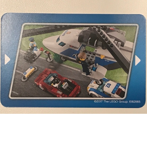 Lego Display Card, Police Storyboard Card 3