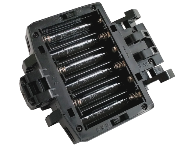 Lego Electric RC Race Buggy Battery / Receiver Unit with Auxiliary Output (without Battery Cover) / Black