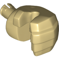 Lego Hand Hulk - Left / Tan