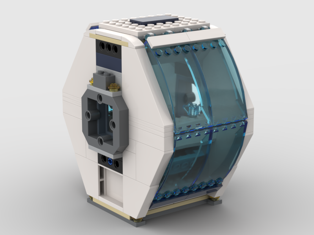 Lego Lunar Space Station Asteroid Reasearch Lab