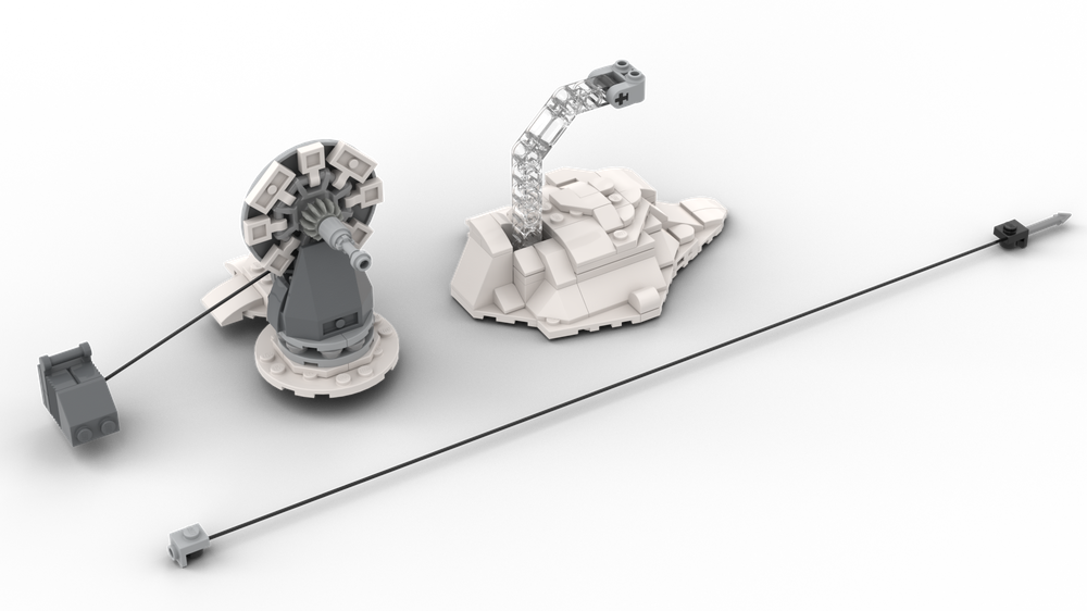 Lego 2bricks Snow Speeder Accessories