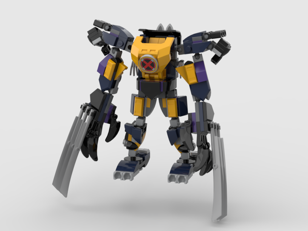 Lego Black Panther/Wolverine Mech