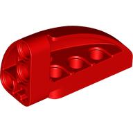 Lego Technic Panel Round Corner 5 x 3 x 2 Right / Red