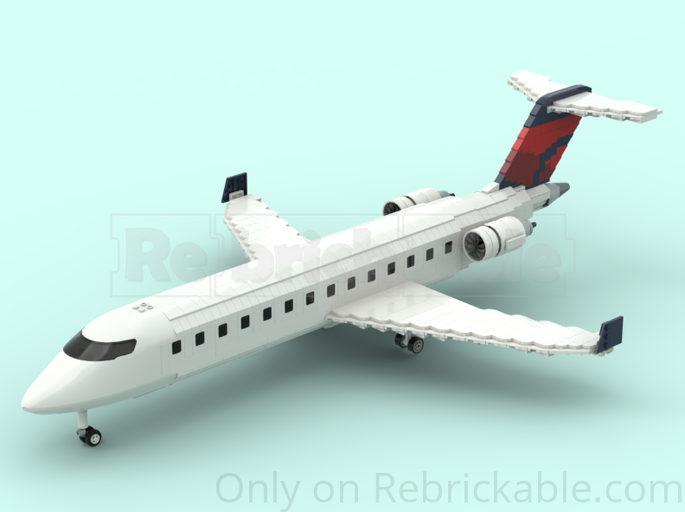 Lego CRJ-700 - Delta Airlines