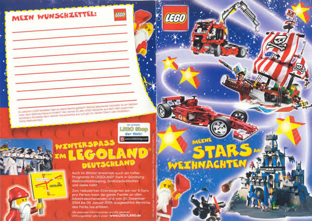 Lego 2004 Medium German Christmas Special (My Stars at Christmas)