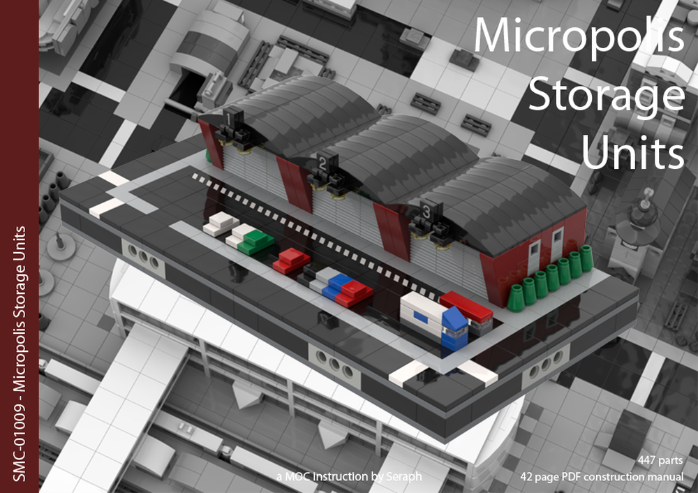 Lego Micropolis Storage Units