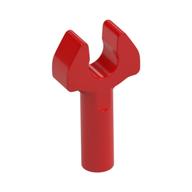 Lego Bar 1L with Clip [Cut Edges and One Side Hole] [Full Clip] / Red