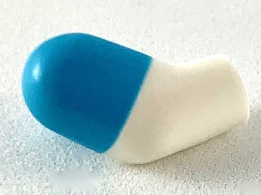 Lego Arm, Right with Molded Medium Azure Short Sleeve  Pattern