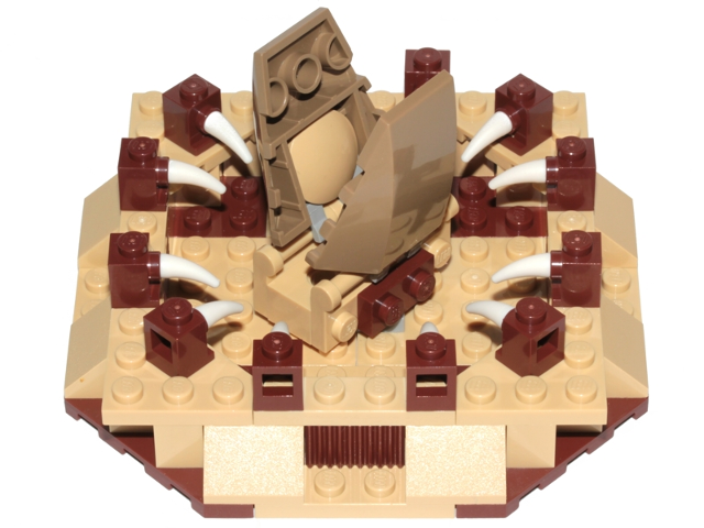 Lego Sarlacc - Set 6210 - Brick Built