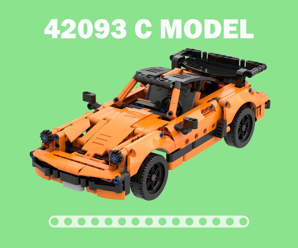 Lego 42093 C model-Porsche 930