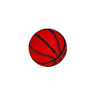 Lego Sports Basketball [Plain] / Red