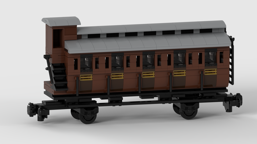 Lego Prussian Compartment car (1902)
