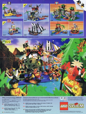 Lego 1995 Mini Pirates North America (4.100.017-NA)