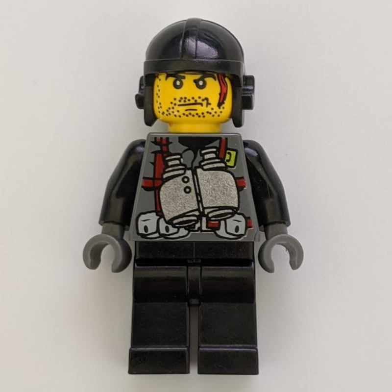 Lego Digger with Binoculars Hanging Round Neck