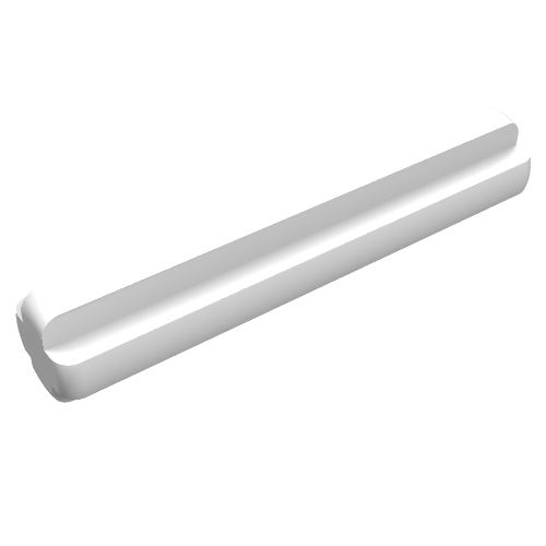 Lego Technic Axle 3 / White