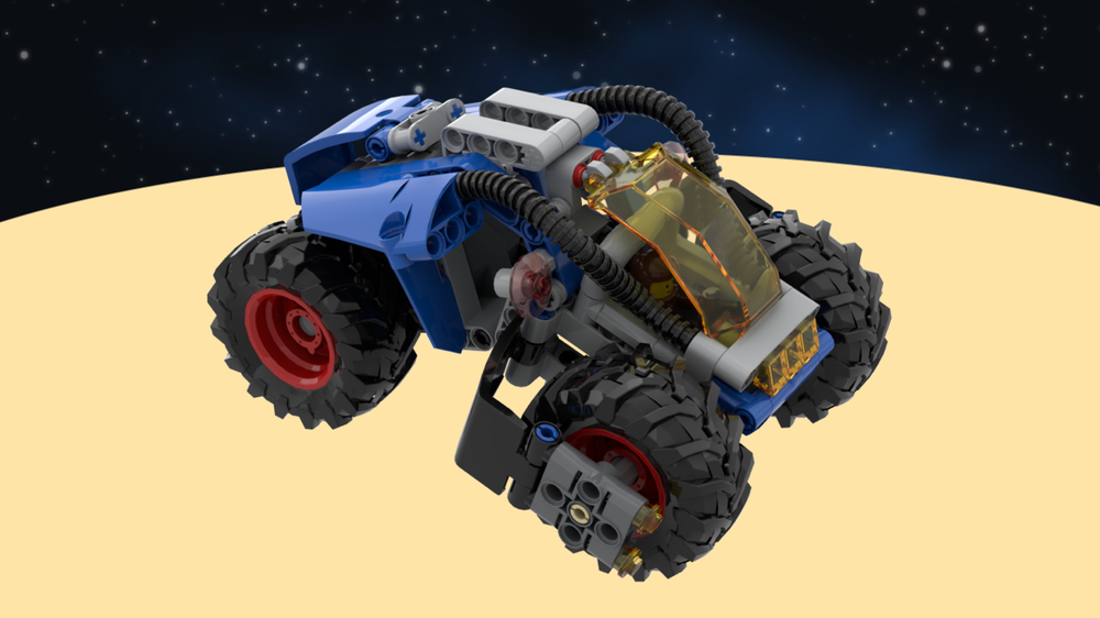 Lego TECHNIC Classic Space Scarab (pull-back motor)