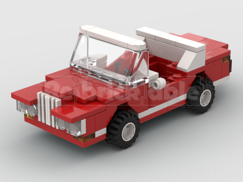 Lego #6.1 Classic car cabrio (big)