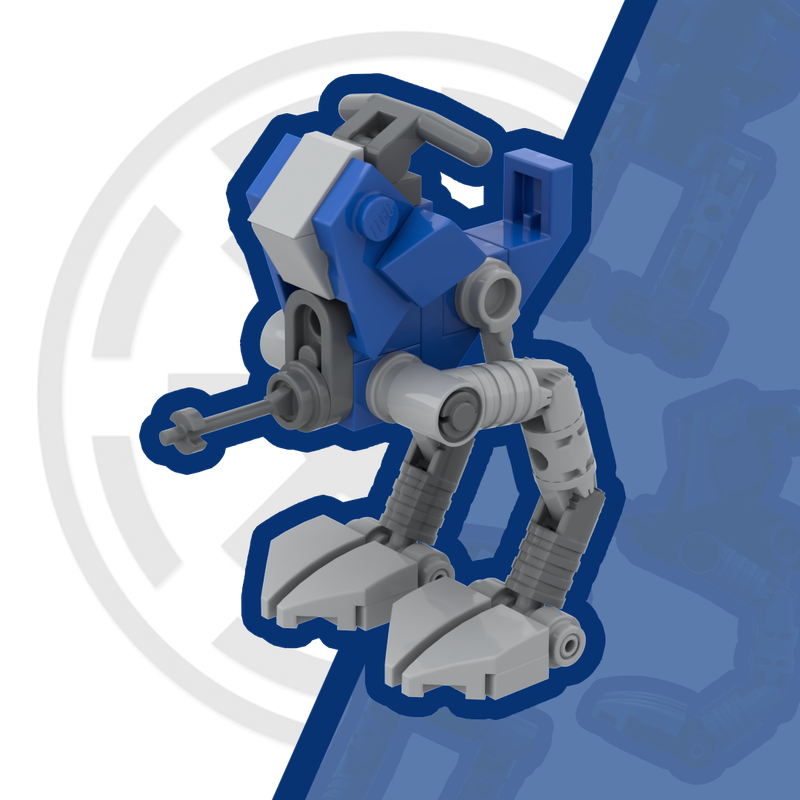 Lego 501st AT-RT; Minifig (1/45) Scale