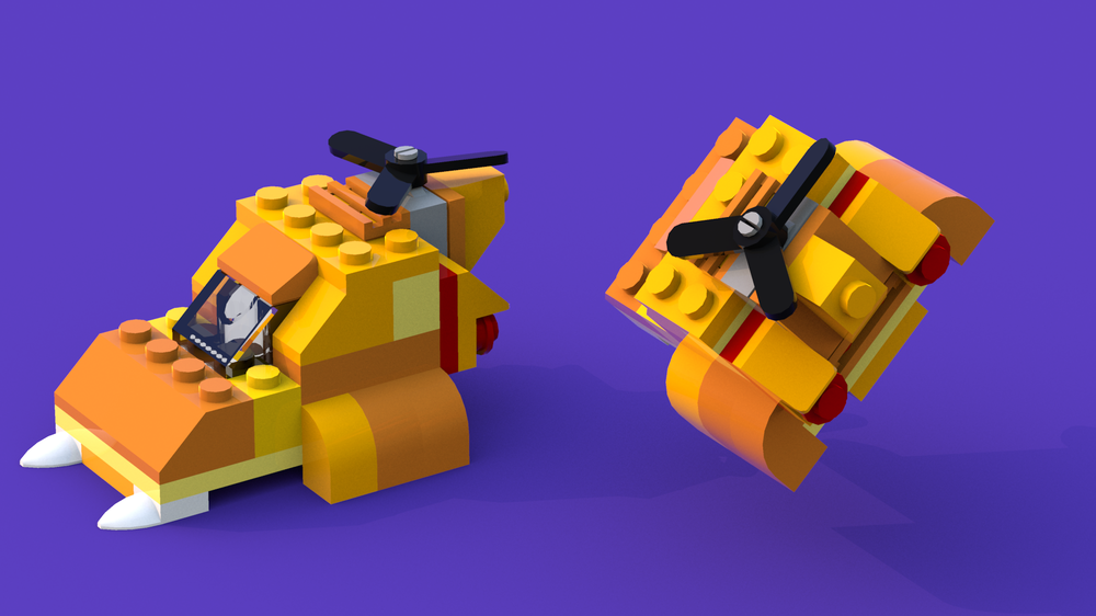 Lego MOC 10709-1 - Space Hovercraft