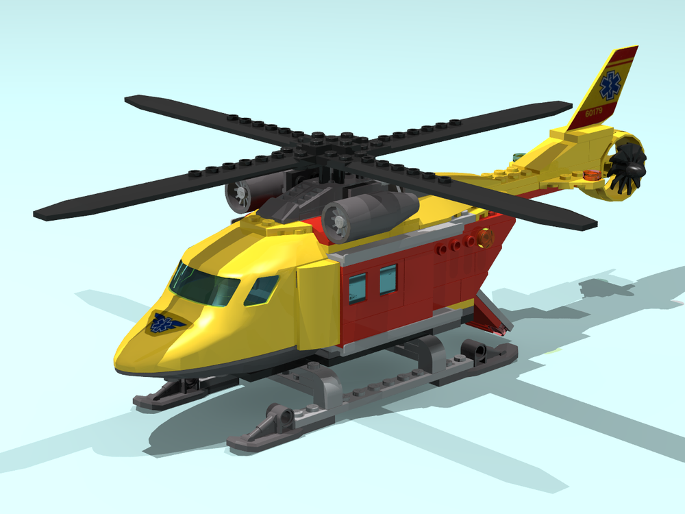 Lego Medivac Helicopter