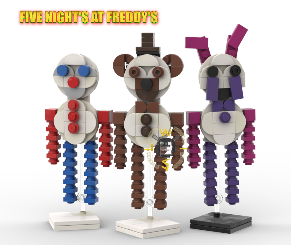 Lego Five Night's at Freddy's 2: Paperpals