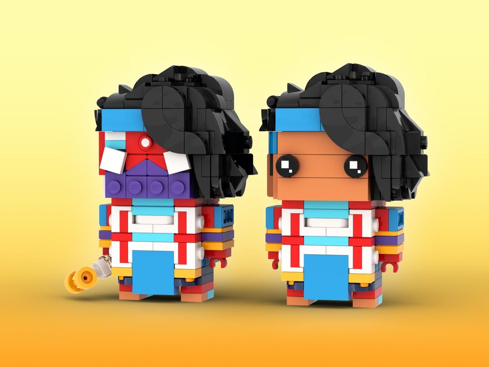 Lego Spider-Man India Brickheadz LEGO MOC - Spider-Man: Across The Spider-Verse