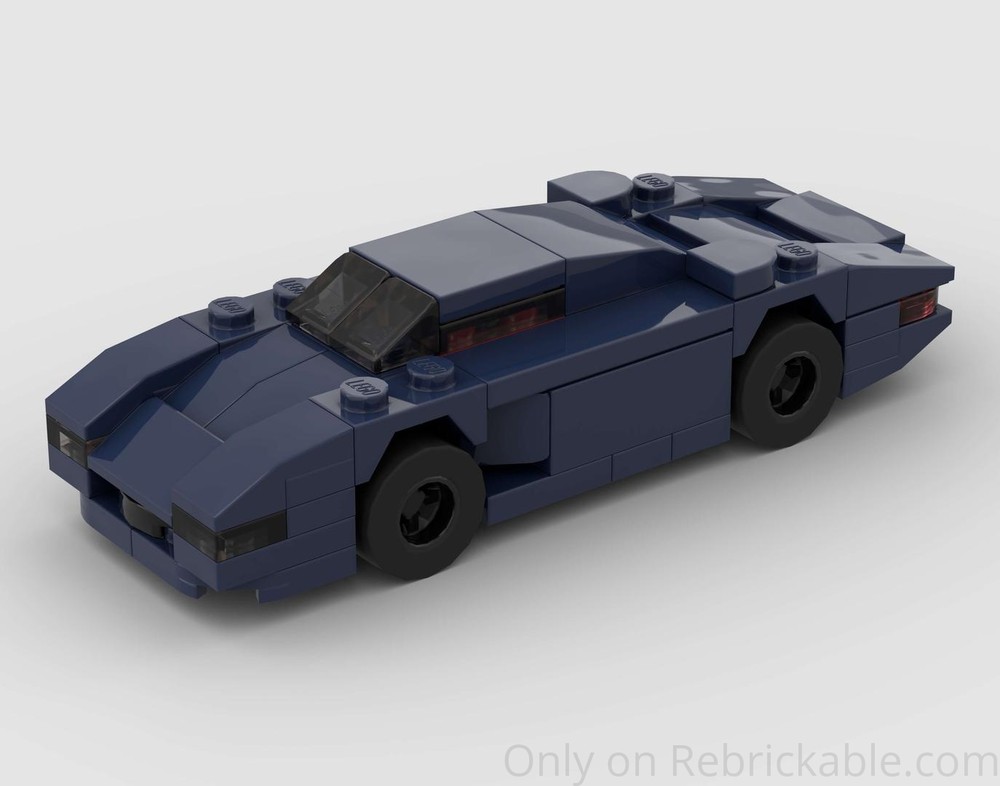 Lego Nissan R390 (1998) GT1 Street Version - Half Speed Champions Scale