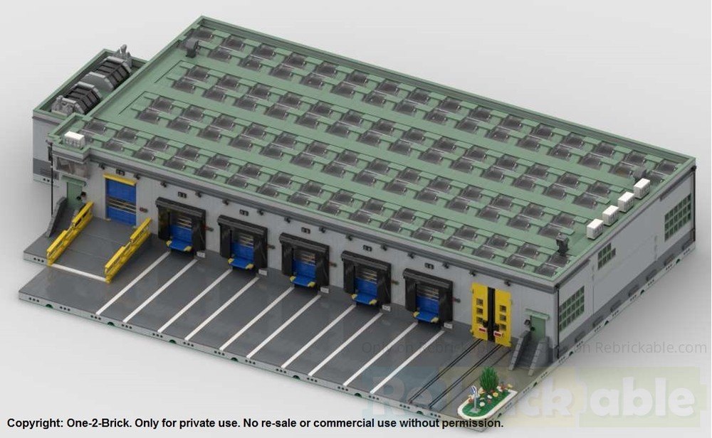 Lego Modular Logistic Center - Complete Bundle