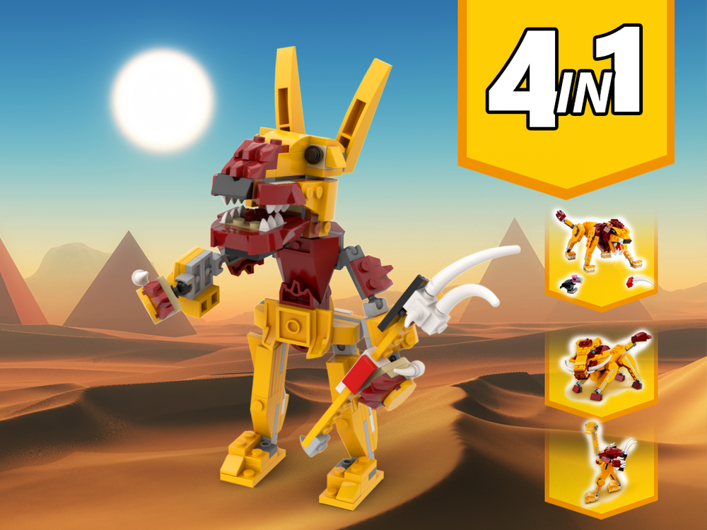 Lego 31112 Anubis Alternative Build