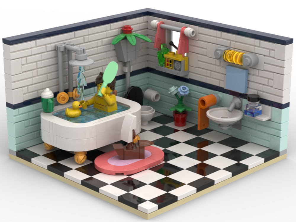 Lego Bath time fun