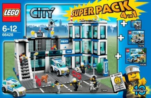 Lego City Super Pack 4 in 1