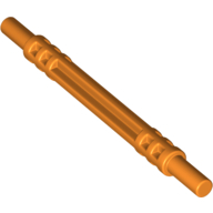 Lego Axle Hose, Soft 7L / Orange