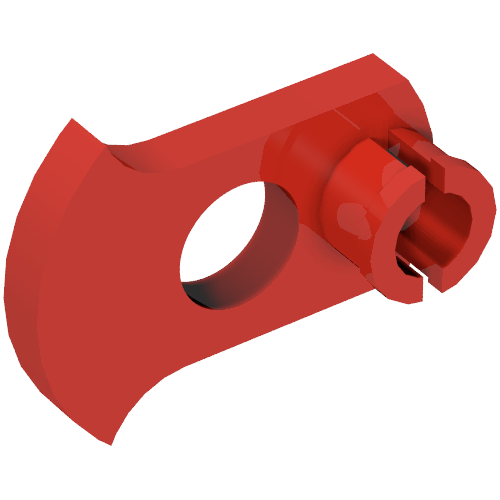 Lego Train Steam Drive Rod Holder / Red