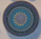 Lego Tile, Round 2 x 2 with Cooker Burner Pattern (Sticker) - Set 3148