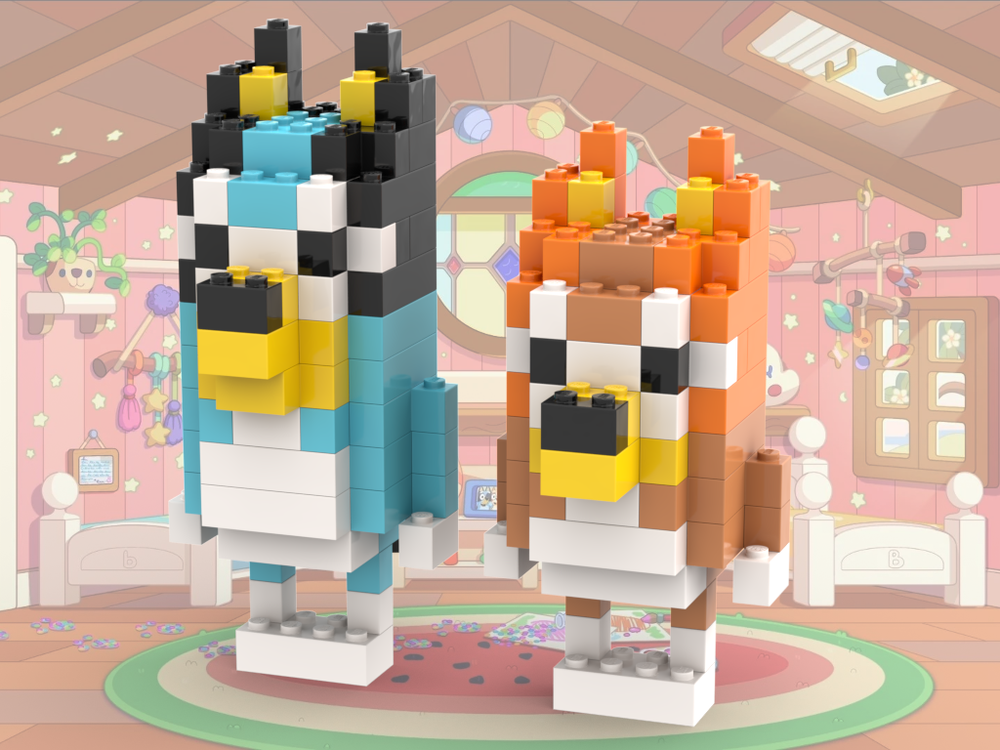Lego Bluey and Bingo