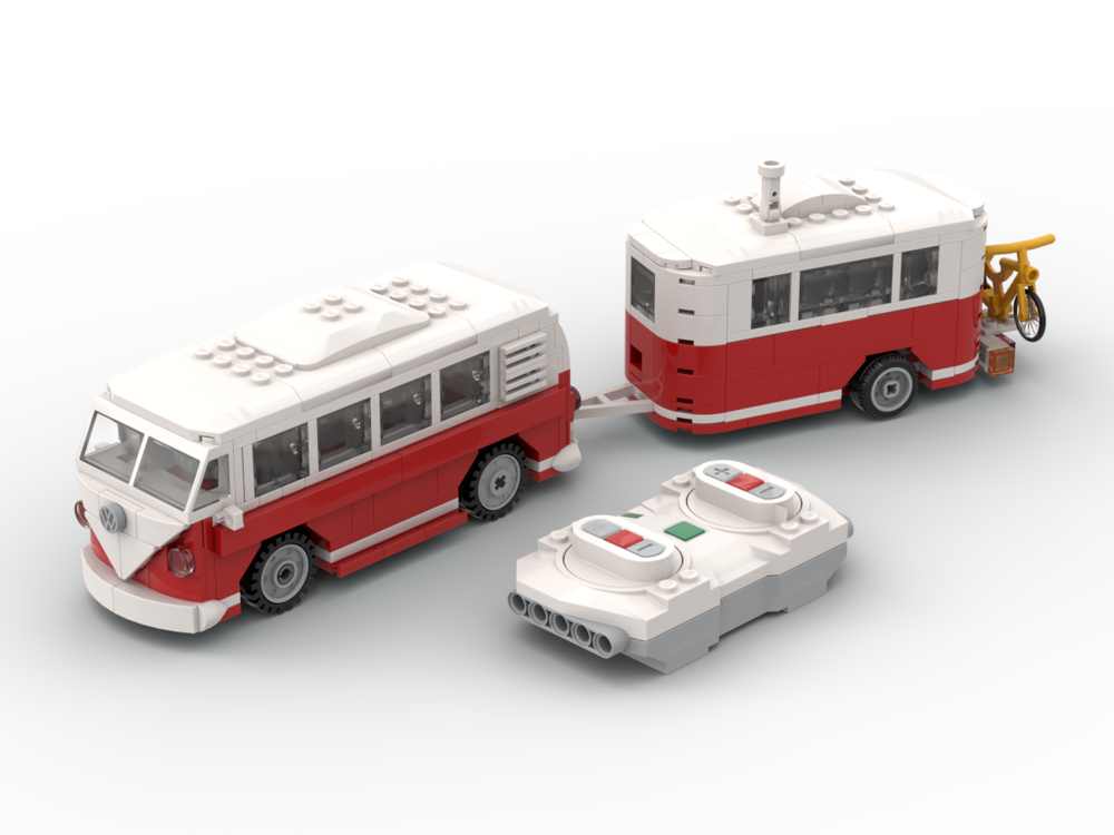 Lego Volkswagen T1 - Minifigure Scale | RC